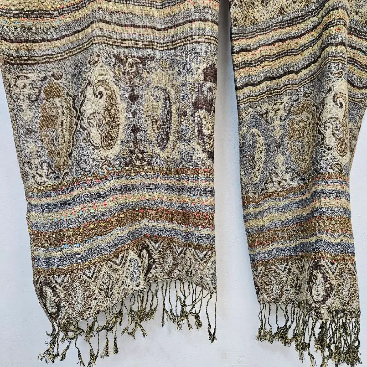 新品 カシミアシルク ブレンド ETRO風 ショール スカーフ - メルカリ