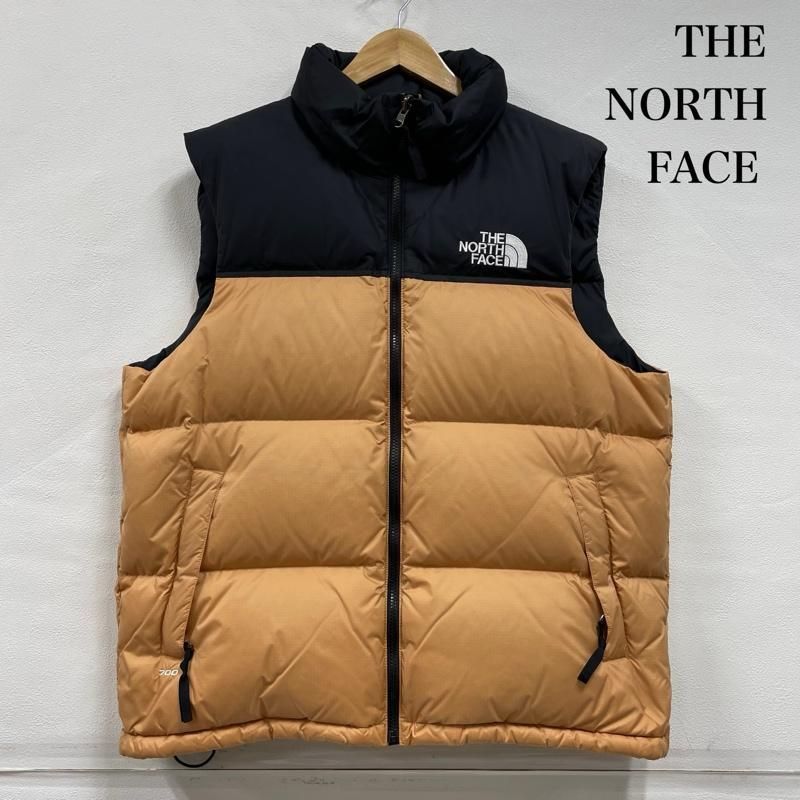 ザノースフェイス ヌプシ ベスト 2トーン ナイロン ダウン ベスト 隠し