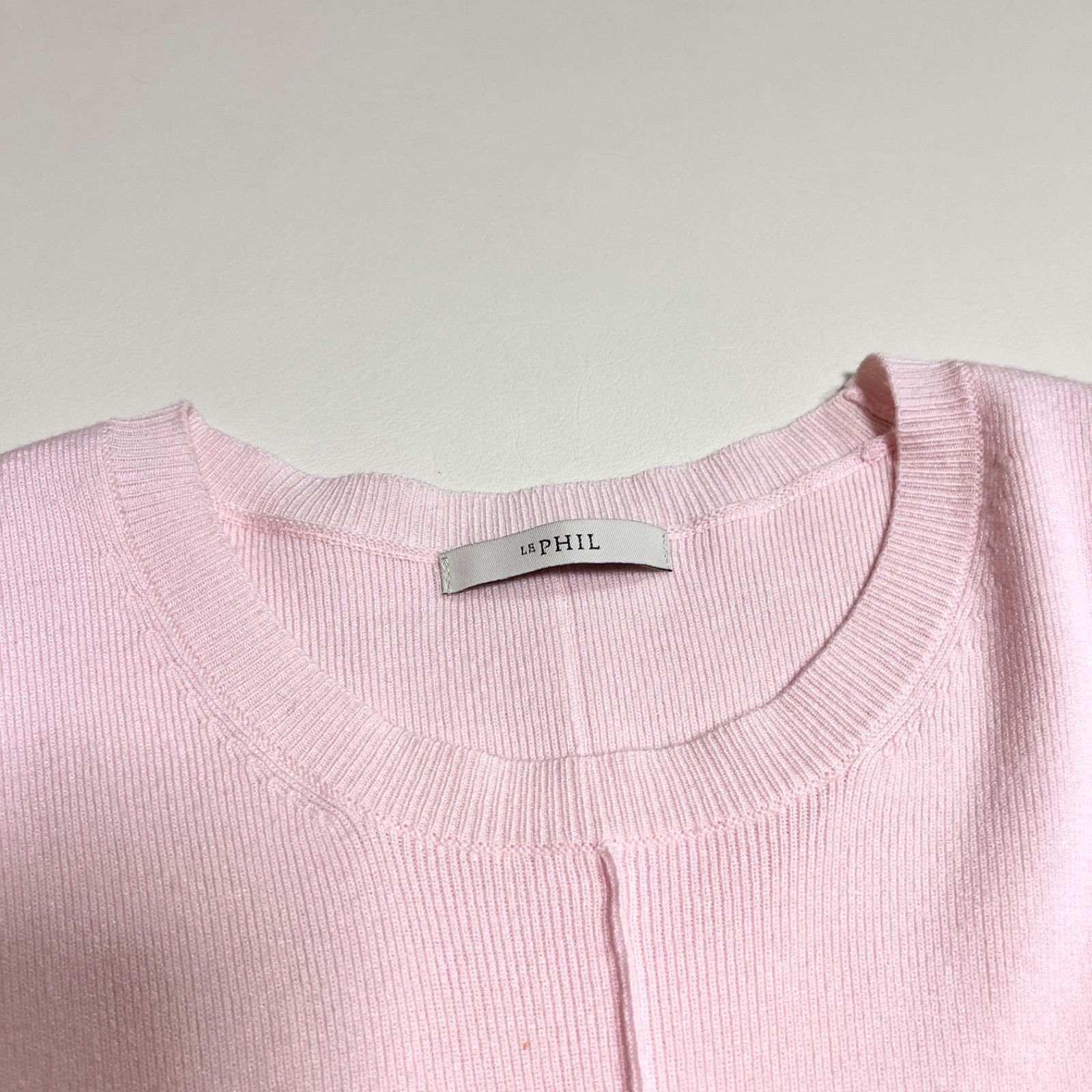 cZ21 LE PHIL アシンメトリー フレア ニット ペプラム 変形 セーター