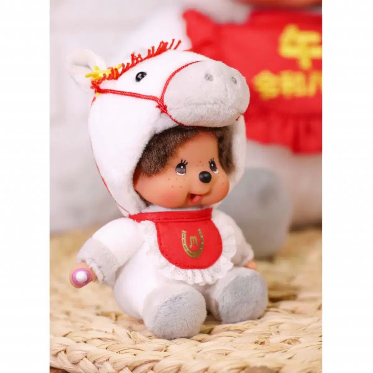 バッグ麻モンチッチ キーホルダー モンチッチキーホルダー モンチッチ馬キーホルダー