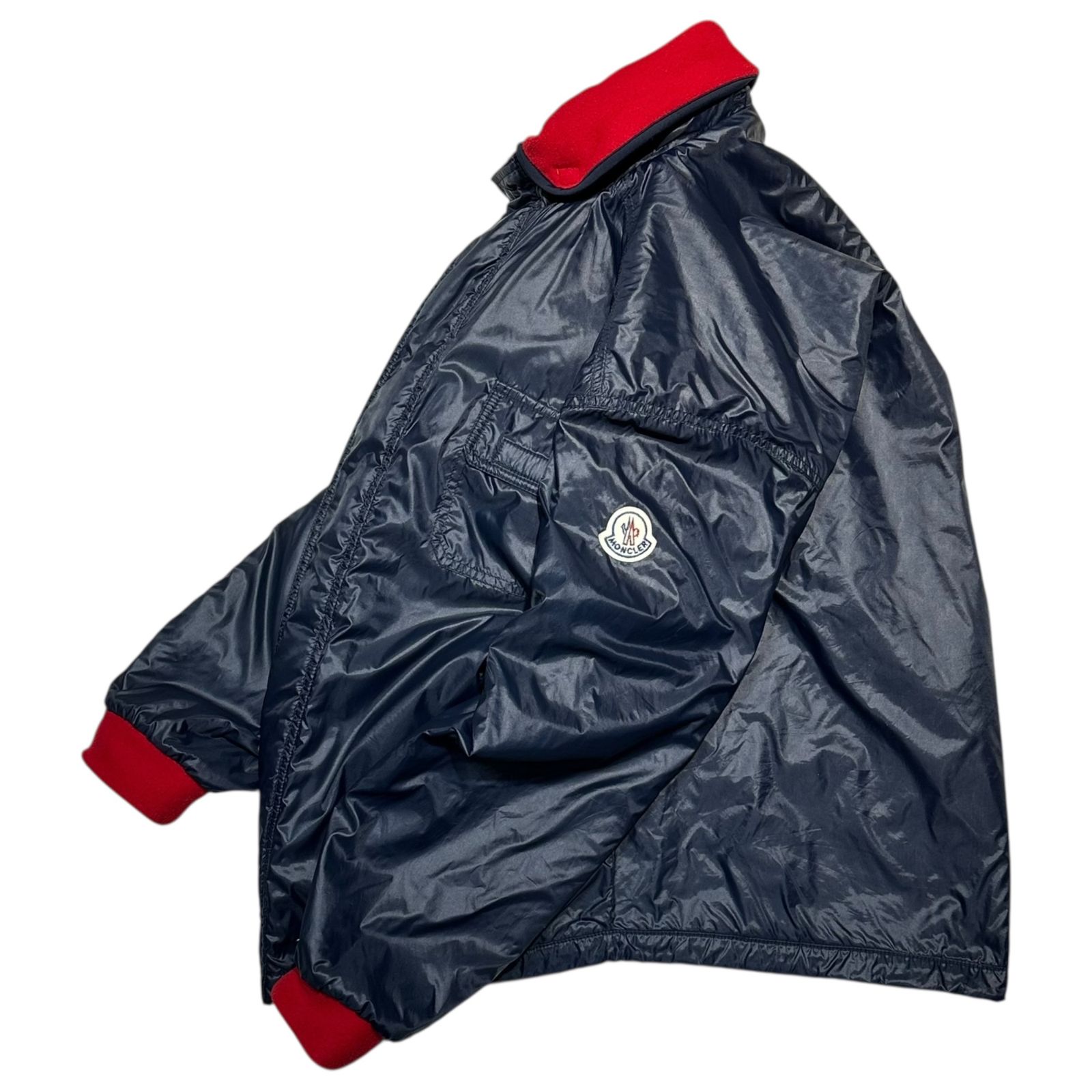 MONCLER(モンクレール) Fleece Reversible Logo Patch Decorative Zip
