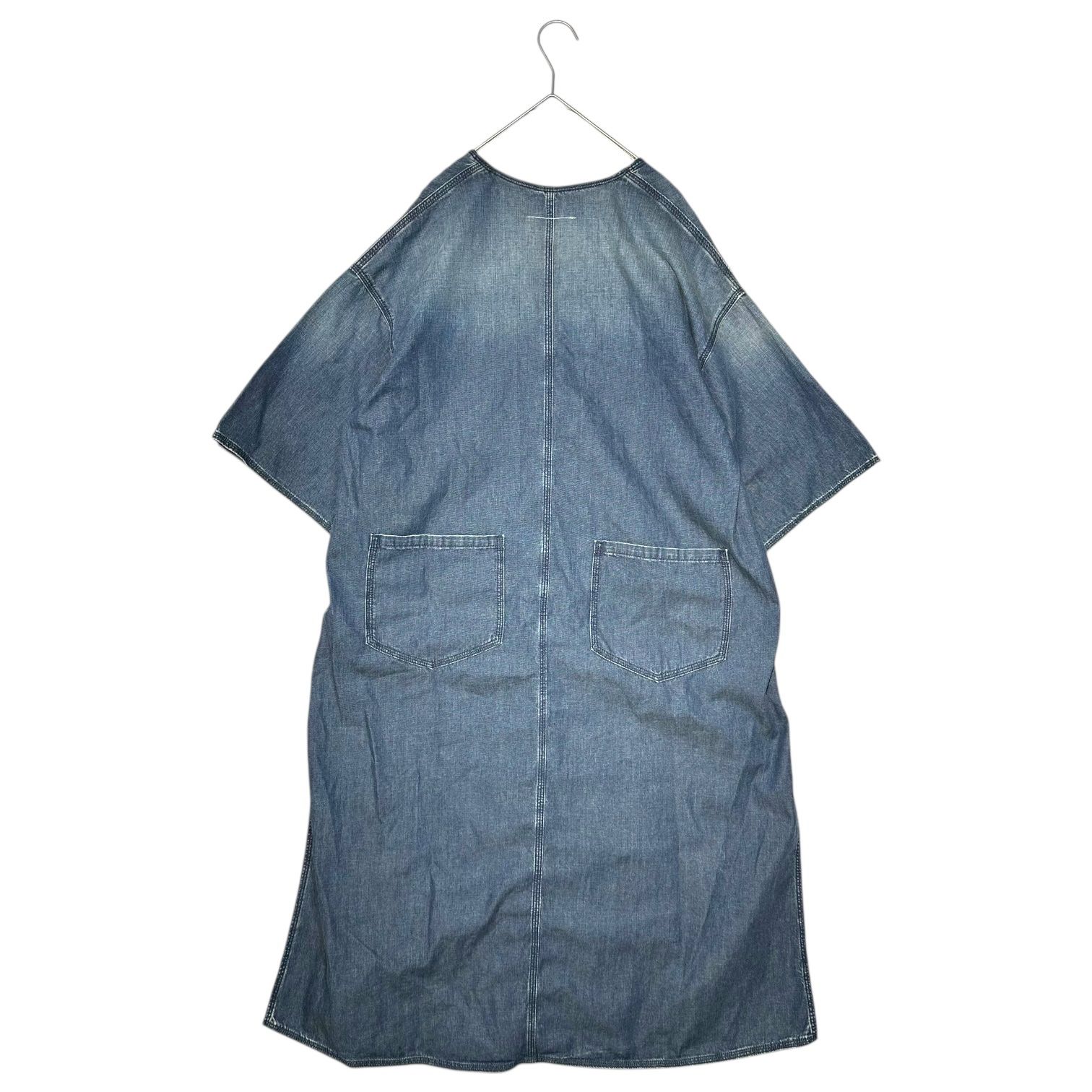MM6 Maison Margiela(エムエムシックス) 19SS V-Neck Denim Smock