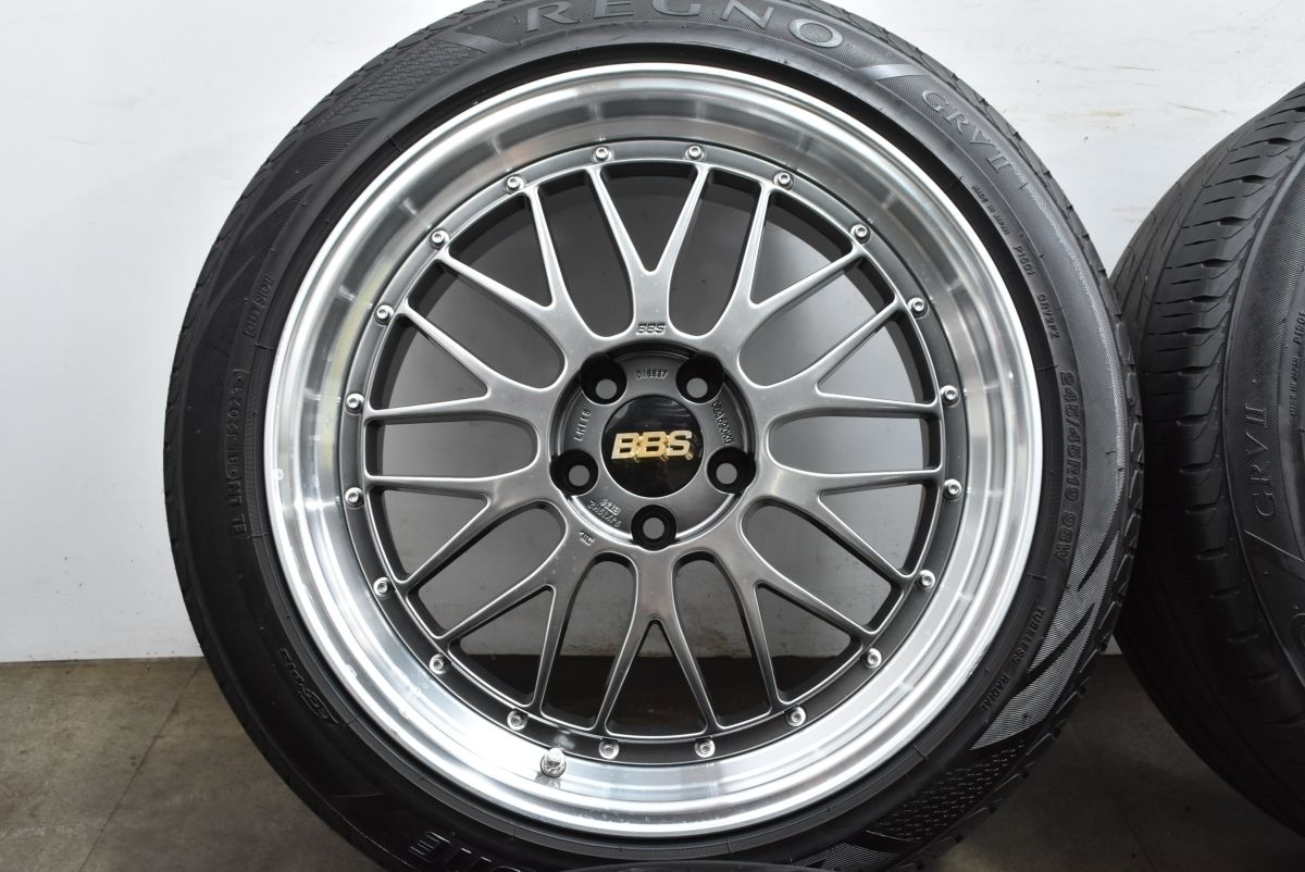 鍛造】BBS LM スペシャルエディション 19in 9J +38 PCD114.3 レグノ