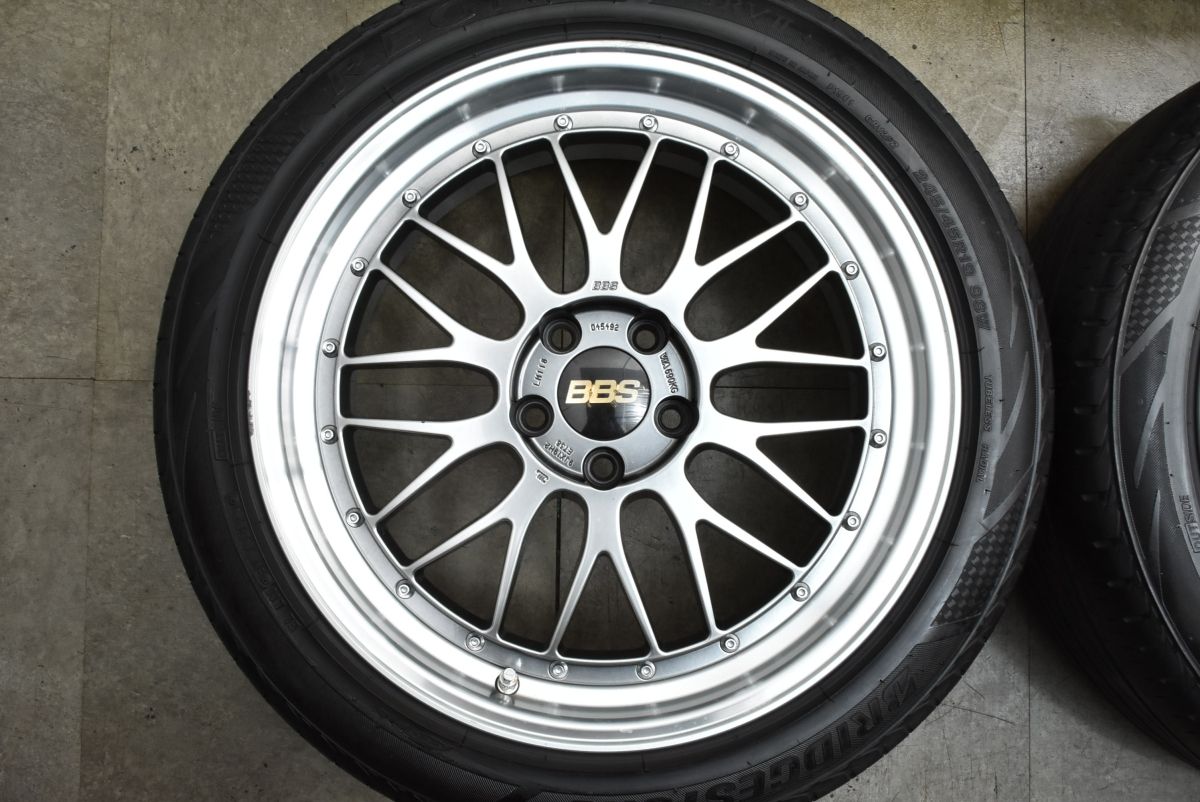 鍛造】BBS LM スペシャルエディション 19in 9J +38 PCD114.3 レグノ
