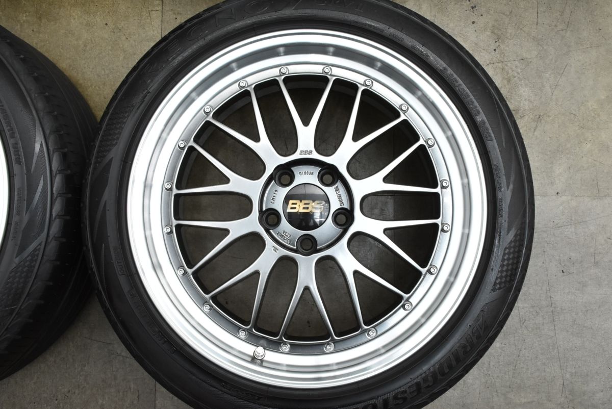 鍛造】BBS LM スペシャルエディション 19in 9J +38 PCD114.3 レグノ