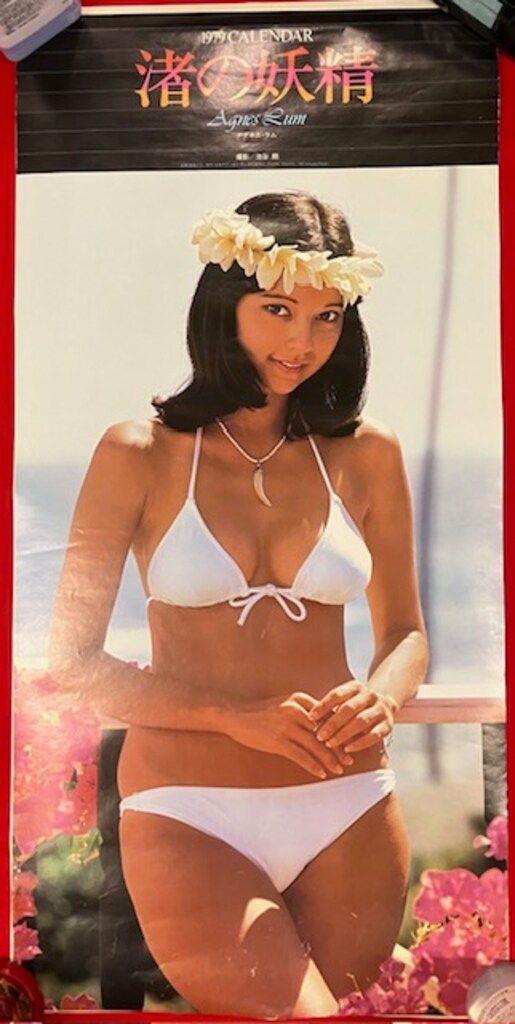 1979カレンダー アグネス・ラム 渚の妖精
