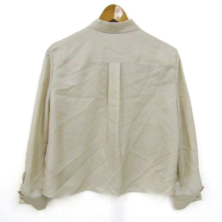 セオリーリュクス 長袖シャツ トップス ブラウス シルク100