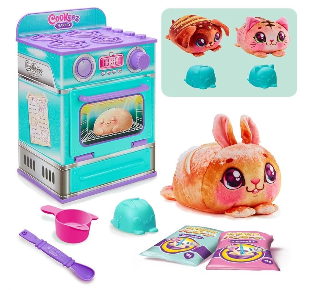 タカラトミー(TAKARA TOMY) ふわもちWow! パンビーナ バターブレッド クリスマス　プレゼント　ぬいぐるみ　ままごと