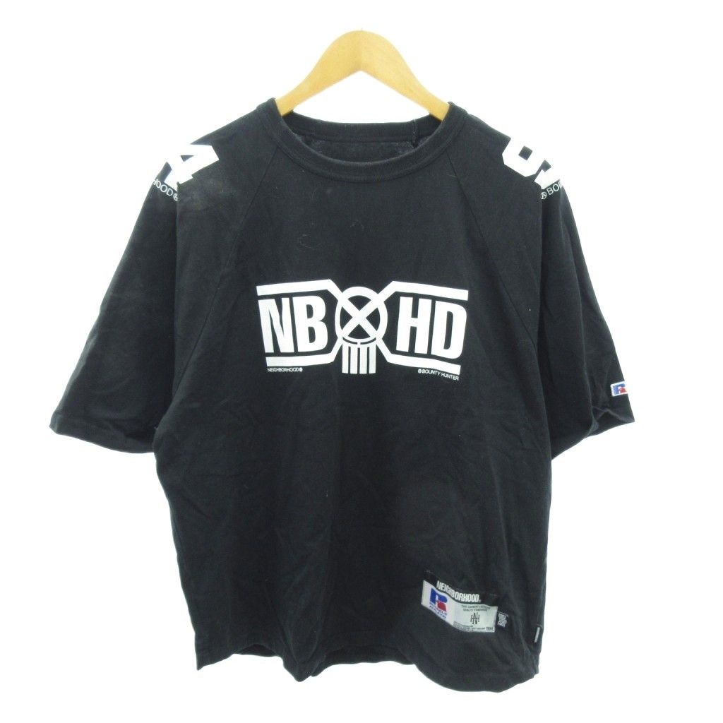 M NEIGHBORHOOD BOUNTY HUNTER RUSSELL 黒 バウンティーハンター BOUNTY HUNTER × ネイバーフッド NEIGHBORHOOD