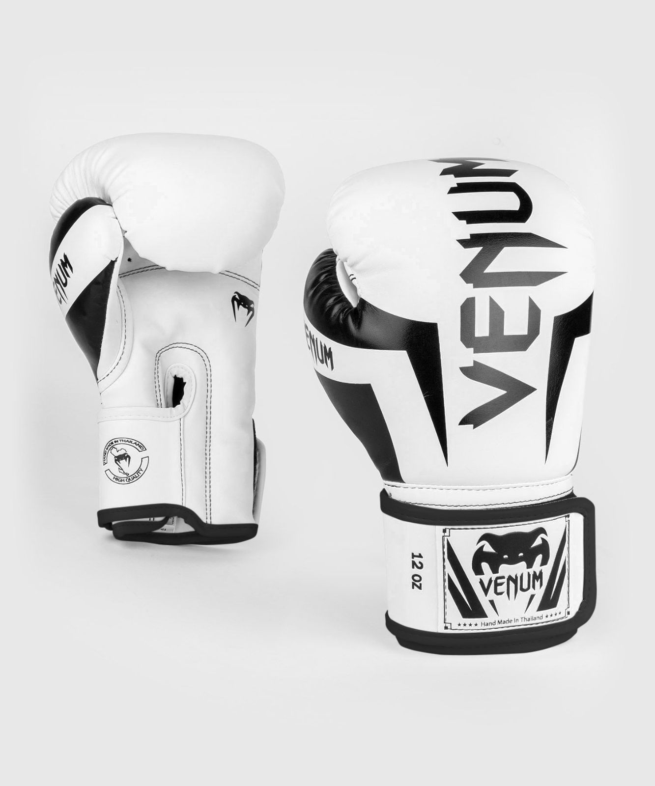 Venum Elite ボクシンググローブ ホワイト × ブラック Boxing Gloves ヴェヌム エリート White Black