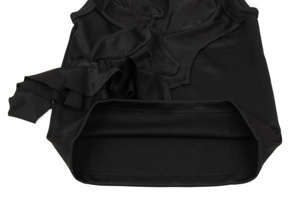 コムデギャルソンCOMME des GARCONS フリル切替ノースリーブトップス