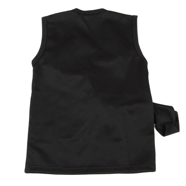 コムデギャルソンCOMME des GARCONS フリル切替ノースリーブトップス