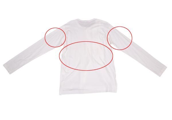 ヨウジヤマモト プールオムYohji Yamamoto POUR HOMME コットンフリル