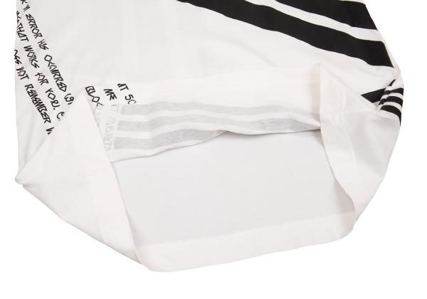 ワイスリーY-3 コットンストライププリントタンクトップ オフ黒M 卸売