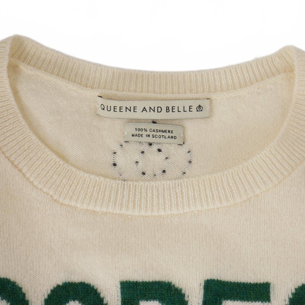 クイーン&ベル QUEENE&BELLE インディアン カシミヤ ニット セーター M