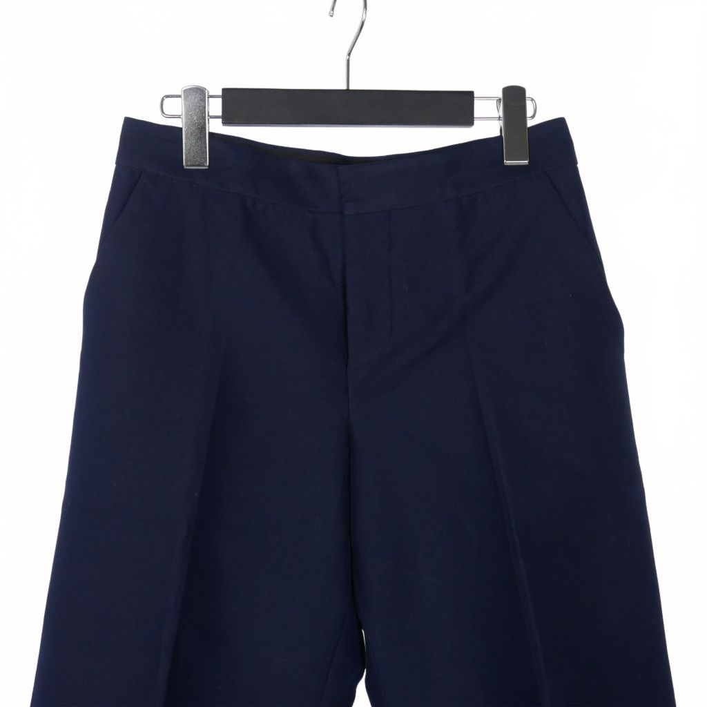 マルニ MARNI クロップド ワイドパンツ スラックス センタープレス 38