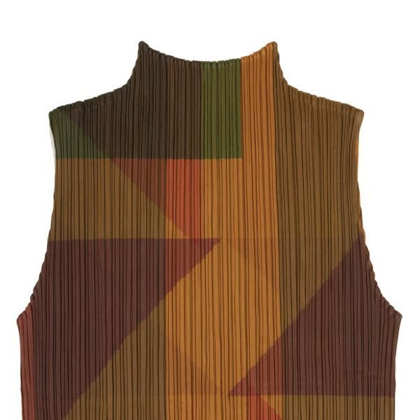 プリーツプリーズPLEATS PLEASE グラフィックプリントプリーツ