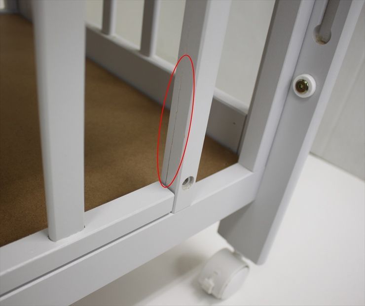 ベビーベッド 寝台サイズ