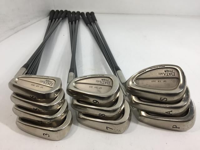 ゴルフクラブ 10本セット プロギア データ601 アイアン オリジナルカーボン 3～9.P.A.S