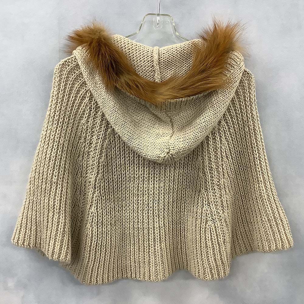 GRACE CLASS グレースクラス ニットケープ フォックスファー - メルカリ