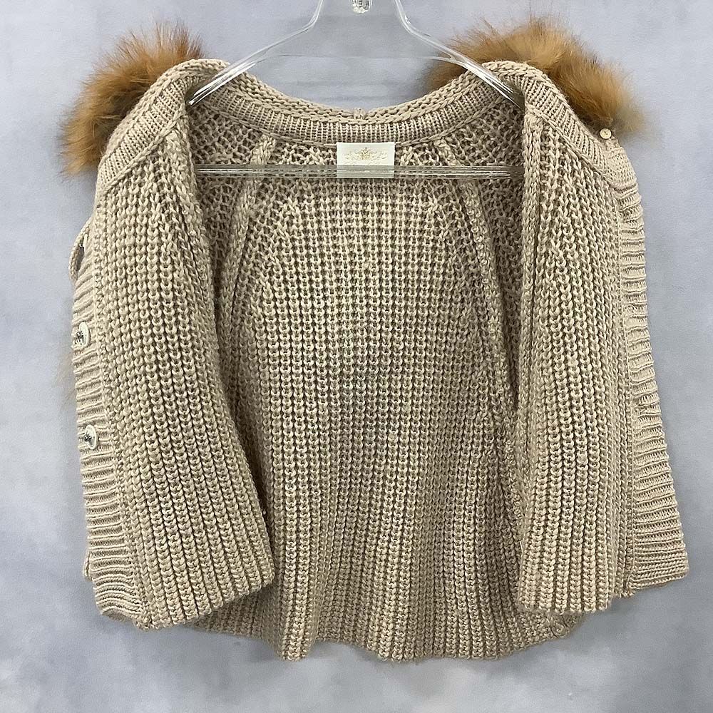 GRACE CLASS グレースクラス ニットケープ フォックスファー - メルカリ