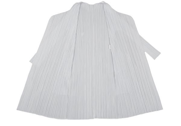 PLEATS PLEASE プリーツプリーズ　ロングカーディガン　グレー 中古・古着通販】PLEATS PLEASE (プリーツプリーズ) プリーツ