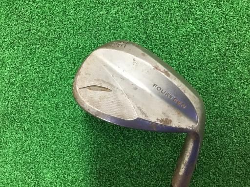 超激得，品質保証 【中古】 フォーティーン F-WEDGE ノーメッキ 56°/H ウェッジ WG 純正特注シャフト (フレックスその他) メンズ 男性用 右利き 右用 Cランク ゴルフクラブ ウェッジ