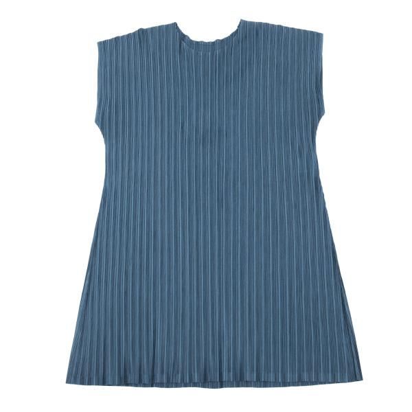 プリーツプリーズPLEATS PLEASE プリーツノースリーブワンピース