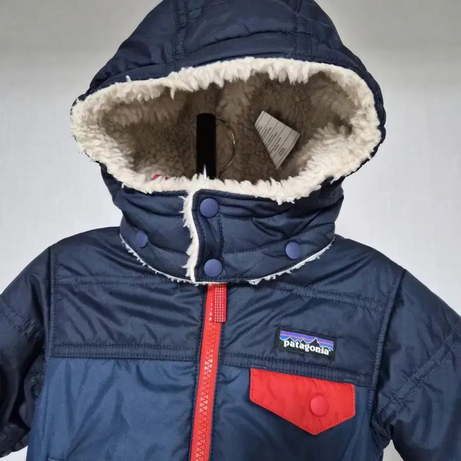 パタゴニア 2T 2歳 90号 リバーシブル フリース ボア アウター C