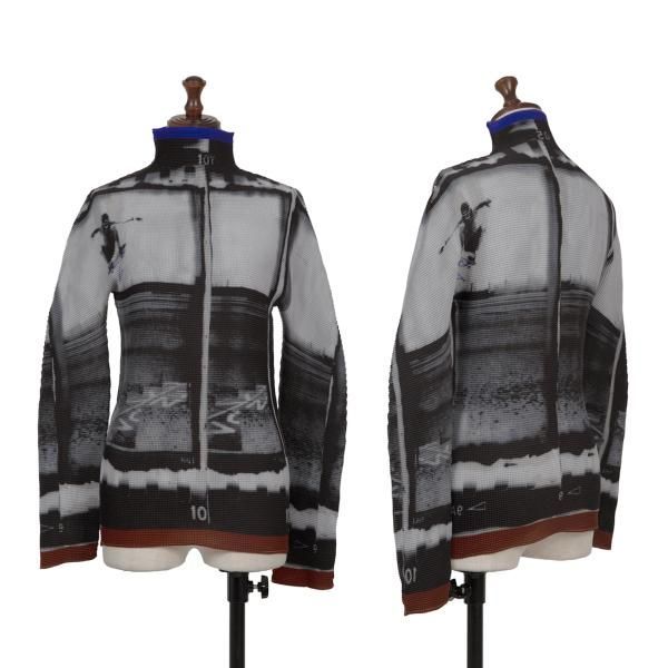 レディース イッセイミヤケ ミーISSEY MIYAKE me グラフィックプリント