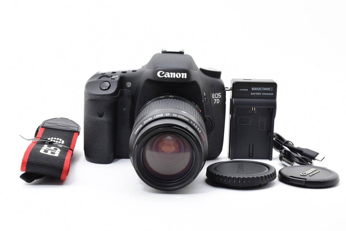 ショット数5 340回 キヤノン Canon EOS 7 D レンズセット 877 c