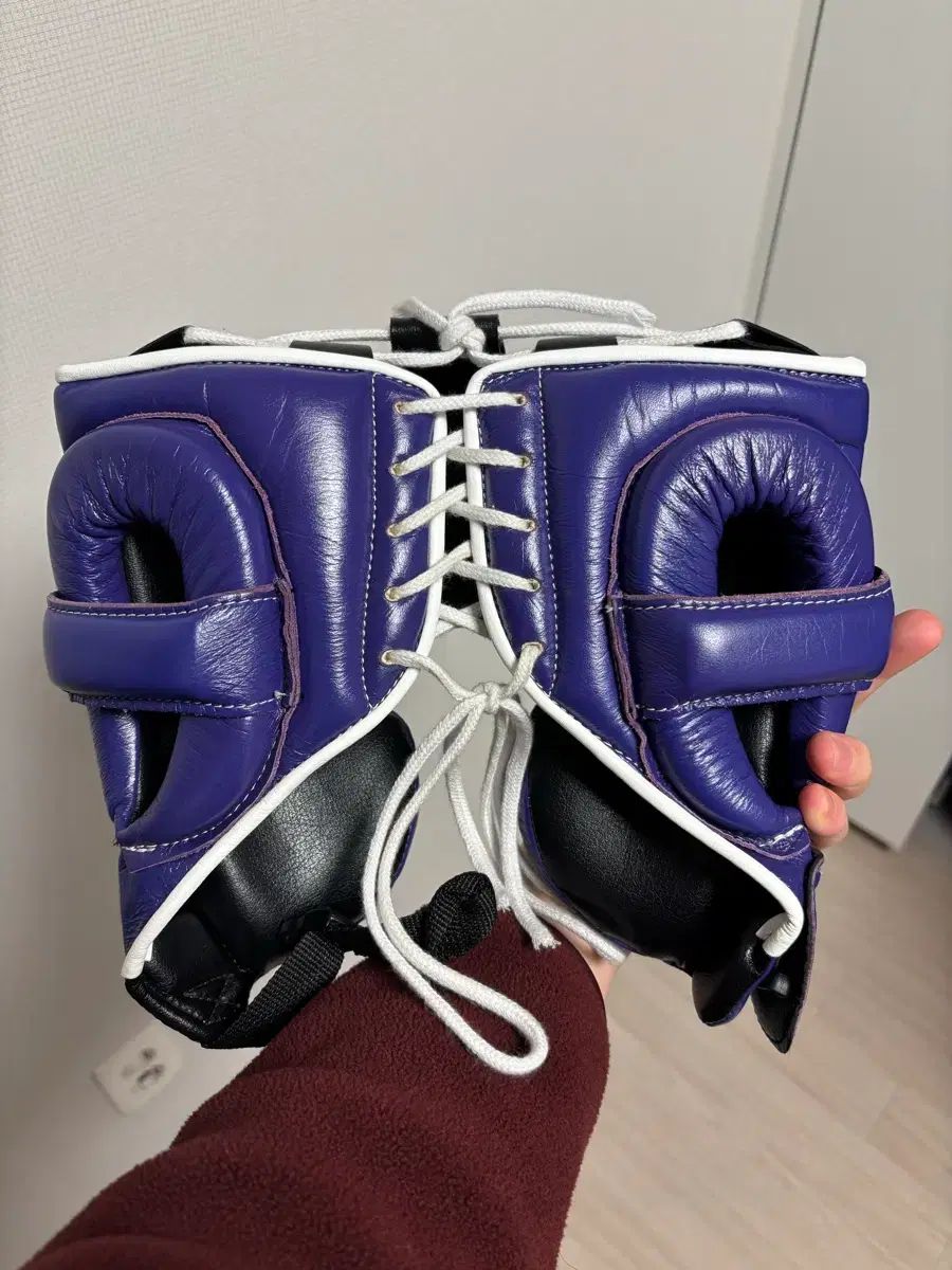 ウィニング ヘッドギア パープル M