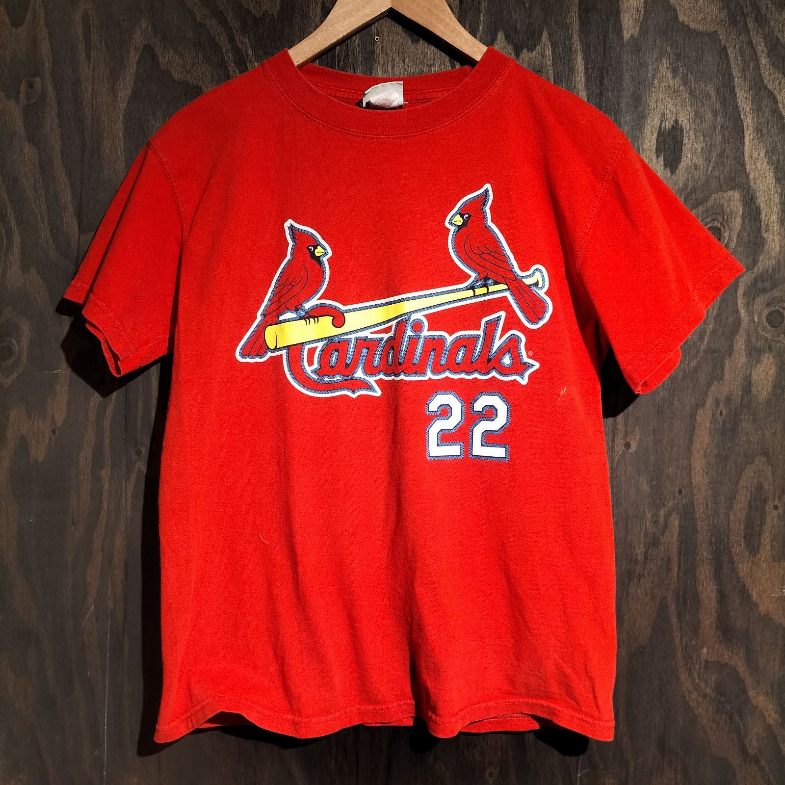 MLB セントルイス•カージナルス #22 デビッド•エクスタイン ナンバー