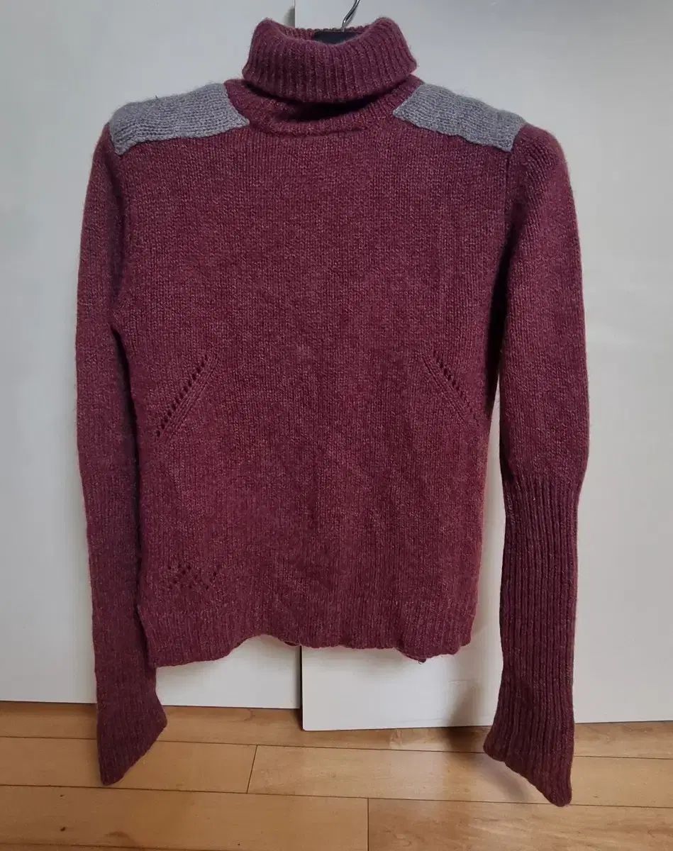 Zadig&Voltaire ザディグエヴォルテール ハイネックウールニット S