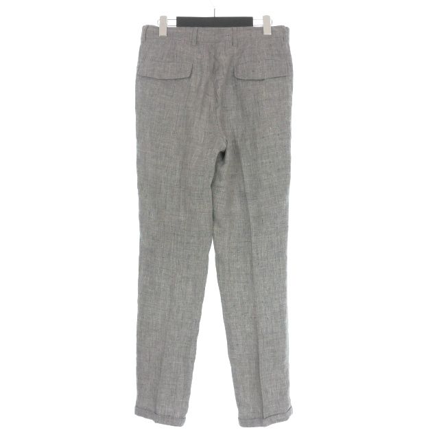 ブルネロクチネリ BRUNELLO CUCINELLI ツータック リネンテーパード