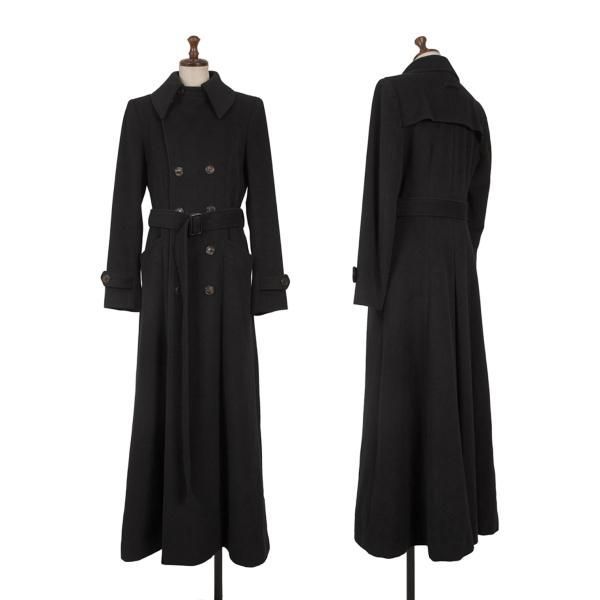 ジャンポール ゴルチエ ロングコート ブラック ジャンポールゴルチエ Jean Paul GAULTIER アンゴラ Aライン ロング