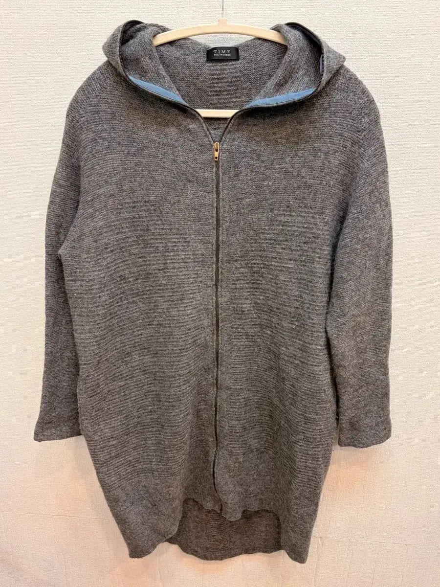 TIME アルパカ フードジップアップ