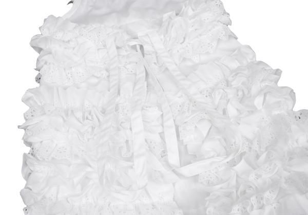 コムデギャルソン ガールCOMME des GARCONS GIRL コットンフリルレース