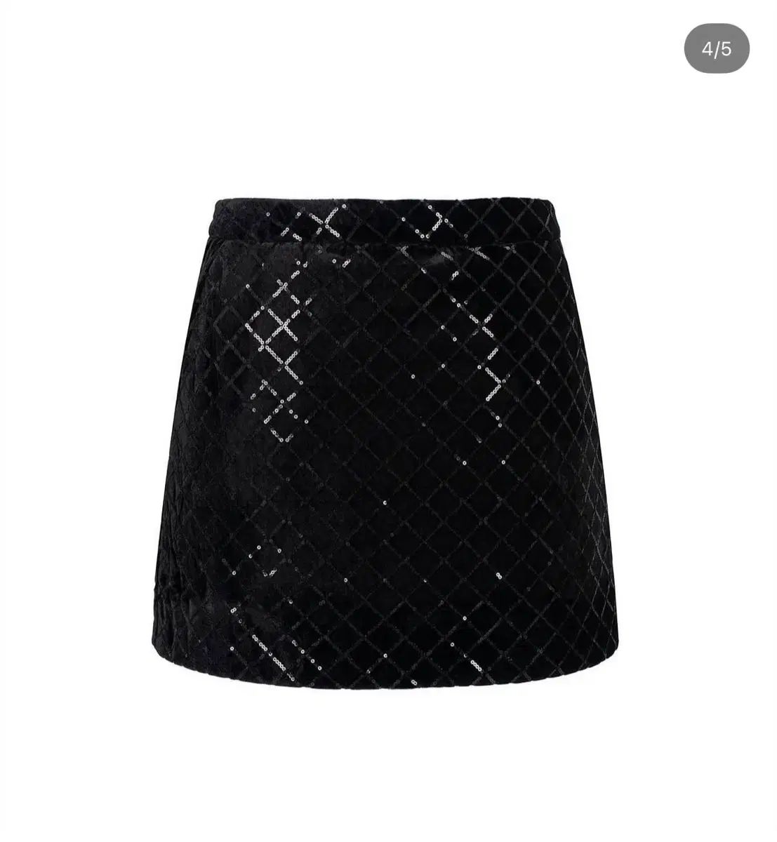 THE LAURENT シークイン ダウン スカート