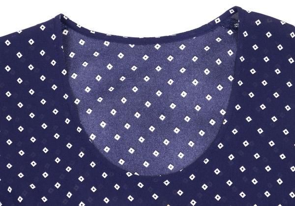 コムデギャルソンコムコム チュニック 切りっぱなし ブラウス シャツ