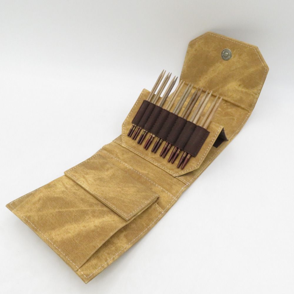 裁縫道具 LYKKE リッケ UMBER 5インチ 付け替え式輪針セット Birchwood Knitting Needle Set