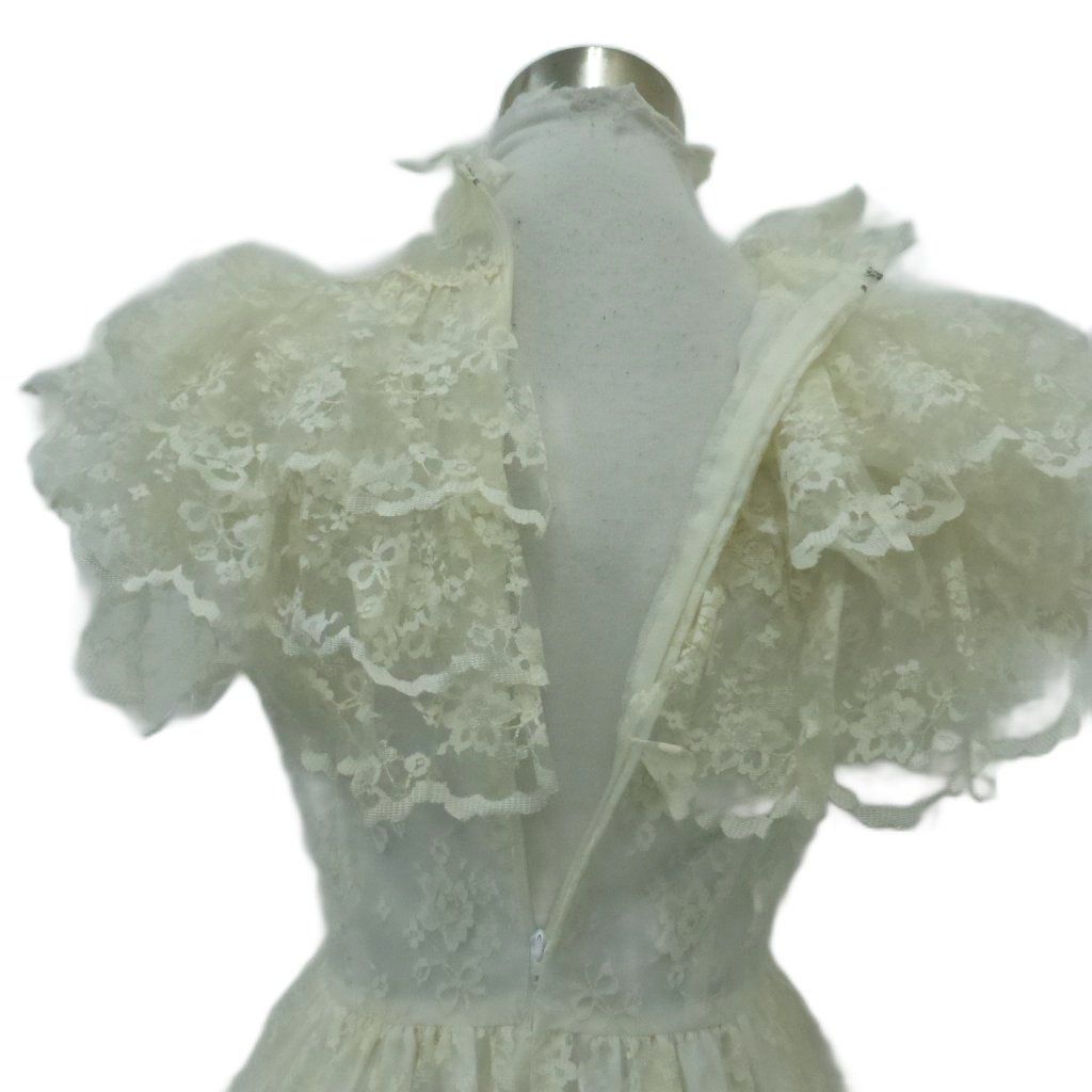 ハナサユ HANASAYU ドレス ワンピース ハイネック 半袖 ロング丈