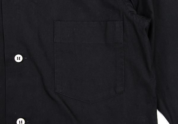 コムデギャルソンCOMME des GARCONS コットンラウンドカラー長袖シャツ