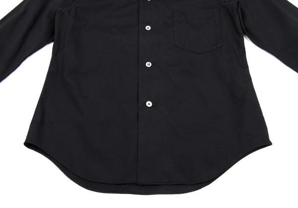 コムデギャルソンCOMME des GARCONS コットンラウンドカラー長袖シャツ