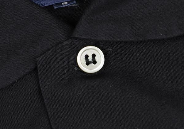 コムデギャルソンCOMME des GARCONS コットンラウンドカラー長袖シャツ