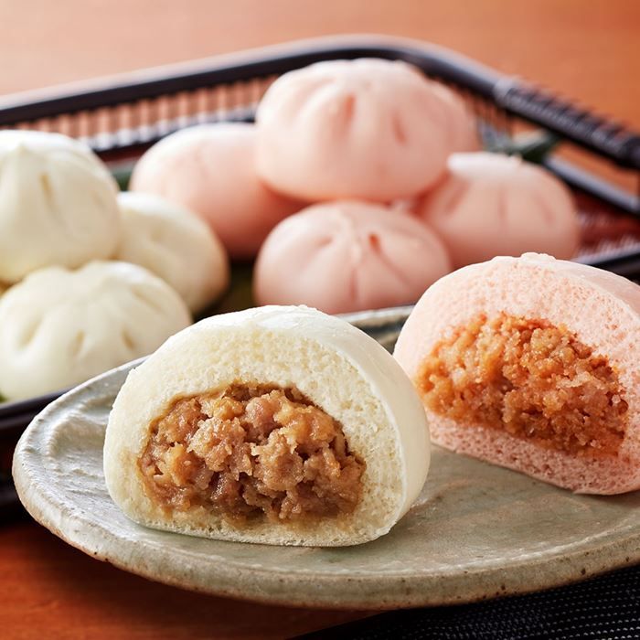 長崎ふくみ屋＆博多紀久屋 ぶたまんセット (ぶたまん×1袋 辛子