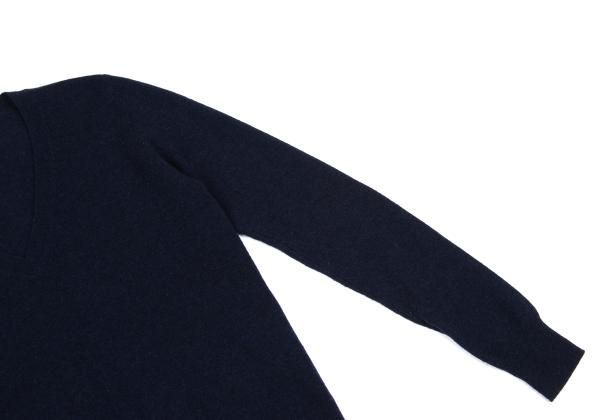 セオリーTheory カシミヤVネックニットセーター 購入 紺S Theory