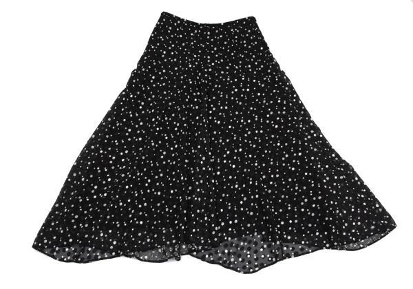 セオリーリュクスTheory luxe 販売 ランダムドット切替フレアスカート