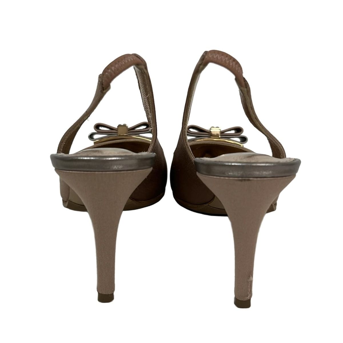 サルバトーレフェラガモ サンダル 5 D レディース - ピンクベージュ