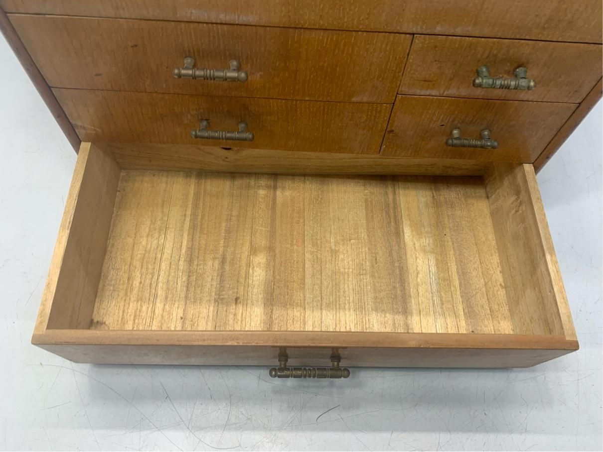 貴重 アンティーク裁縫箱 昭和レトロ ヴィンテージ雑貨 収納ボックス